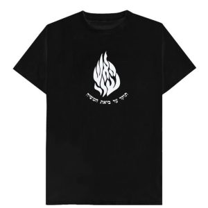 liman artwear fire tshirt black